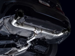 BMW 4 Series Performance Exhaust - Rear - AWE Tuning - Axle-Back Track Edition, Dual Exit, 4.5